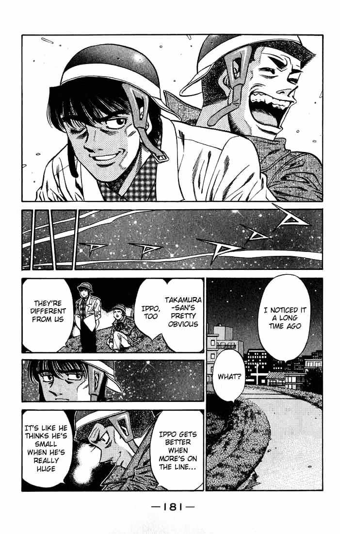 Hajime no Ippo: Fighting Spirit, Chapter 442 image 17